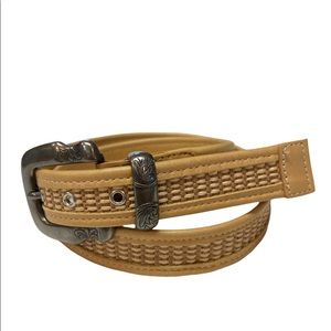 Elite Accessories Basket Weave Belt